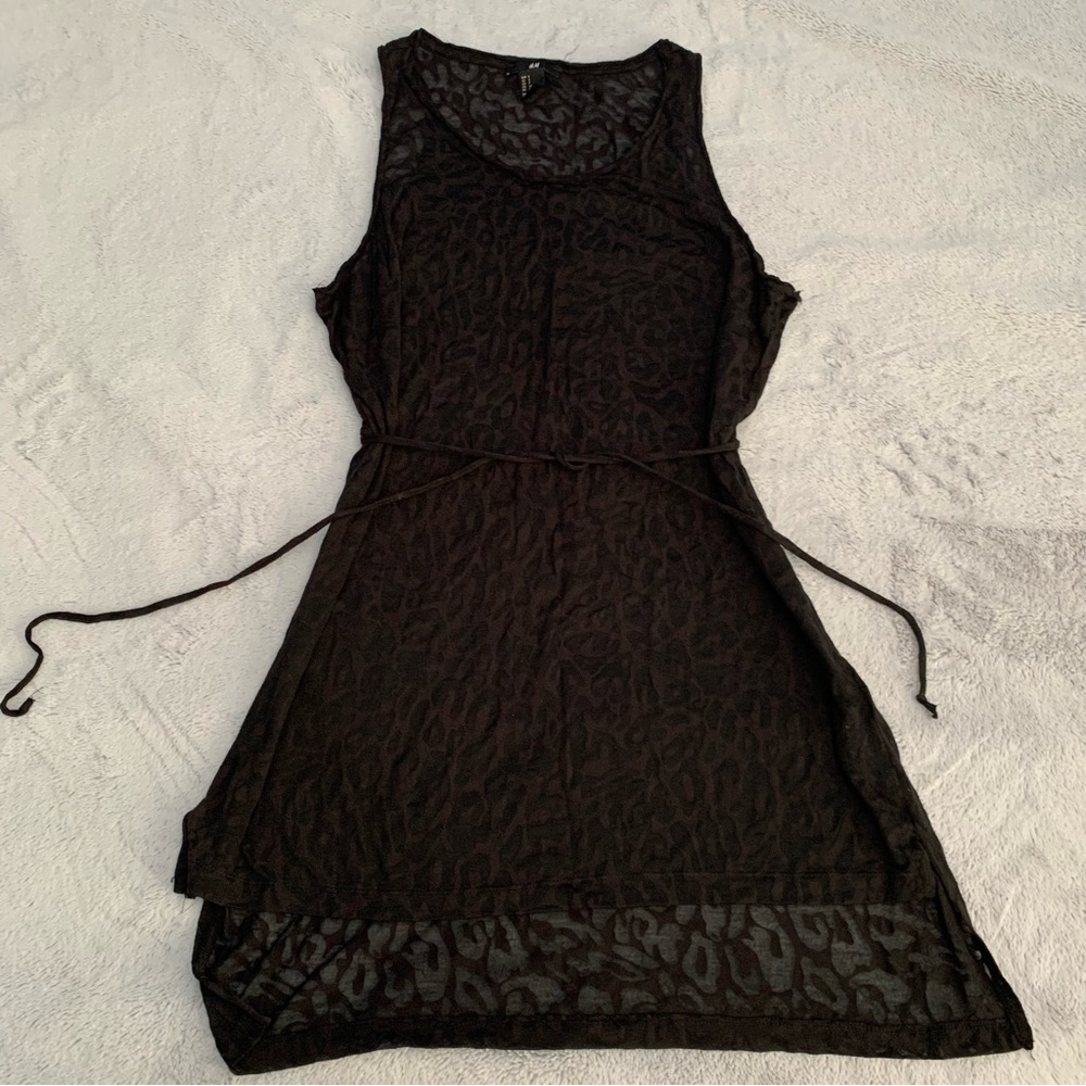 H&M Black Swim Coverup